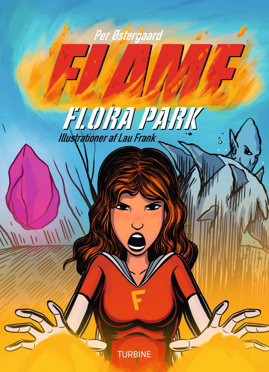 Cover for Per Østergaard · Flame: Flame - Flora Park (Hardcover Book) [1º edição] (2025)