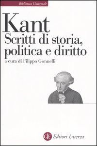 Cover for Immanuel Kant · Scritti Di Storia, Politica E Diritto (Book)