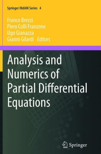 Cover for Franco Brezzi · Analysis and Numerics of Partial Differential Equations - Springer INdAM Series (Paperback Book) [2013 edition] (2015)