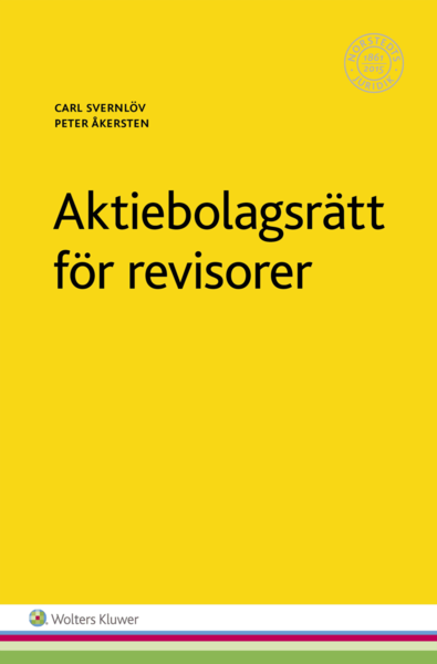 Cover for Peter Åkersten · Aktiebolagsrätt för revisorer (Book) (2017)