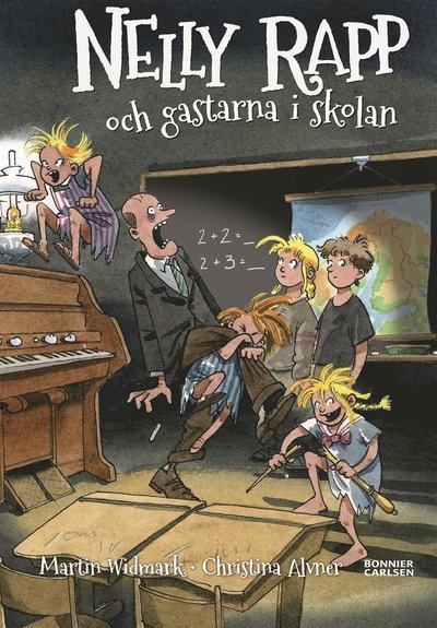 Cover for Martin Widmark · Nelly Rapp - monsteragent: Nelly Rapp och gastarna i skolan (Gebundesens Buch) (2017)