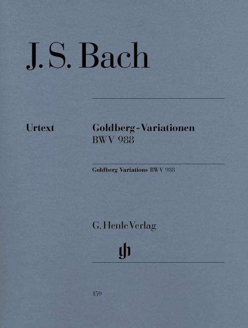 Cover for J S Bach · J S Bach Goldberg Variationen Bwv 988 (Paperback Bog)