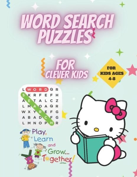 Cover for Scof Publisher · Word Search Puzzles for Clever Kids 4-8 (Paperback Book) (2020)