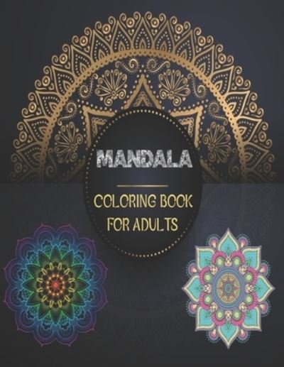 Cover for Ikram Azzioui · Mandala Coloring book for adults (Pocketbok) (2020)