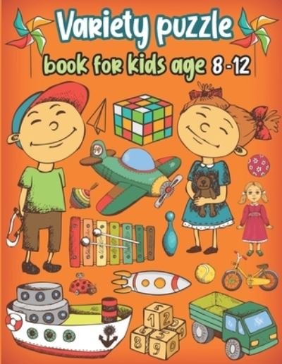 Cover for Bk Bouchama · Variety puzzle book for kids age 8-12 (Pocketbok) (2020)