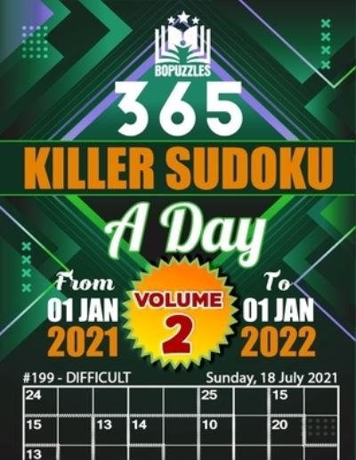 Cover for Bopuzzles · 365 Killer Sudoku a Day Volume 2 (Taschenbuch) (2020)