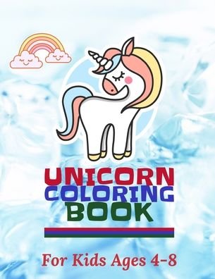Cover for Mk El Nadi · Unicorn Coloring book (Paperback Book) (2020)