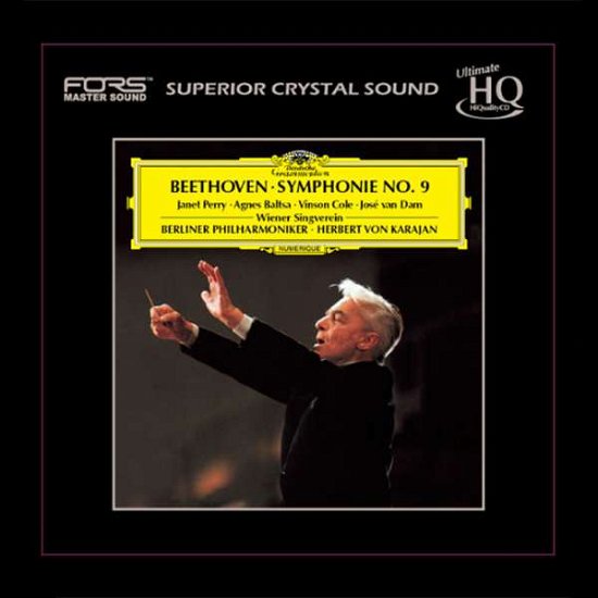 Cover for Von Karajan,herbert / Berlin Philharmoniker · Beethoven : Symphonie No.9 (Uhq-cd) (CD) (2016)