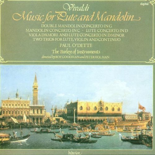 Vivaldilute Mandolin Concertos - Parley of Instrumentsgoodman - Musikk - HYPERION - 0034571161600 - 1. juli 1994