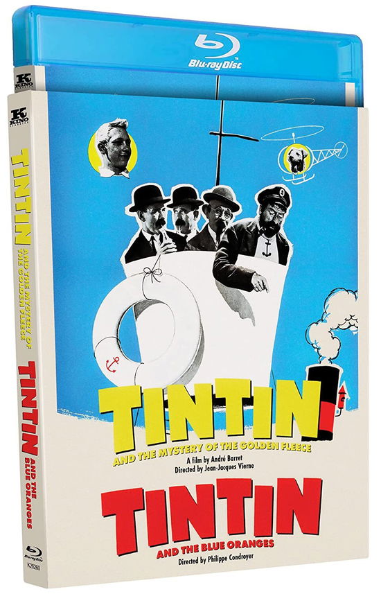 Cover for Tintin &amp; the Mystery of Golden Fleece - Tintin &amp; (Blu-ray) (2023)