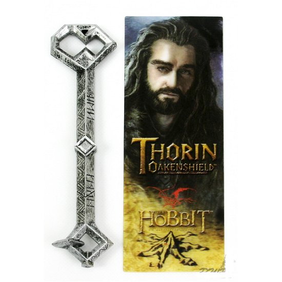 Marque-pages Et Stylo - Cle De Thorin - Gadżety - The Noble Collection - 0812370016600 - 