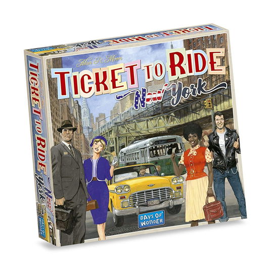 Cover for Days Of Wonder · Ticket to Ride: New York (DOW 720560) (Spielzeug)