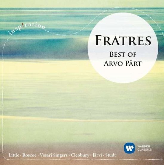 Fratres: Best of Arvo Part - Little,tasmin / Richard Studt - Musiikki - Warner Classics UK - 0825646256600 - tiistai 12. elokuuta 2014