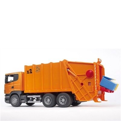 Cover for Bruder · Scania R-Serie Müll-LKW (orange) (Toys) (2013)