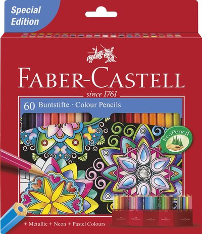 Buntstift Castle 60er Kartonetui.111260 - 60 Faber - Gesellschaftsspiele - Faber-Castell - 4005401112600 - 13. Mai 2020