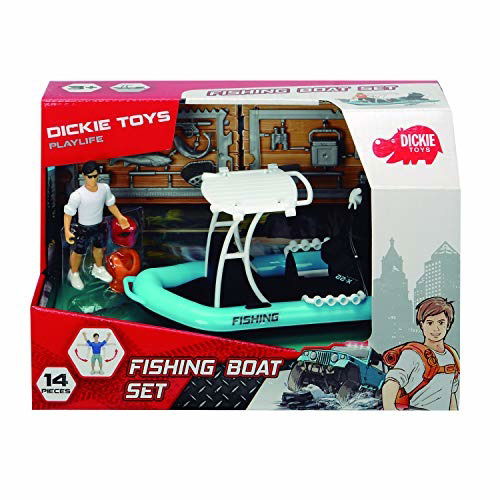 Cover for Dickie Toys · Playlife-Fishing Boat m/ figur og tilbehør 20 cm 1 (Toys) (2019)