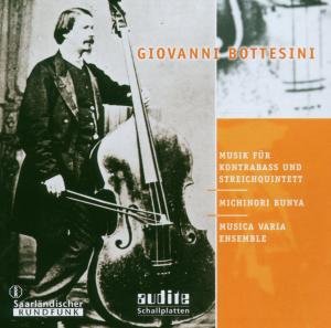 Michinori Bunya /& Musica Varia Ensemble · Music for Double-Bass & String Quintet Audite Klassisk (CD) (1998)