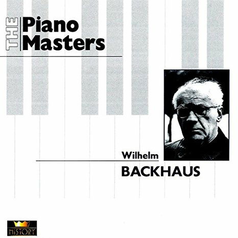 Cover for Backhaus Wilhelm · The Piano Masters (CD)