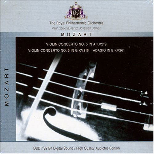 Cover for Royal Philharmonic Orchestra · Mozart Concerto Per Violino 5, 3 (CD) (2012)