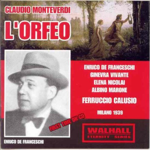 Cover for Nicolai · L'orfeo (CD) (2004)