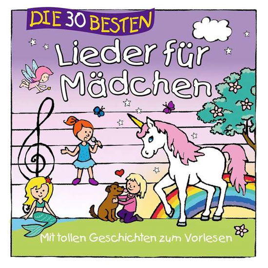 Die 30 Besten Lieder Für Mädchen - Simone Sommerland,karsten Glück & Die Kita-frösche - Musik - SAMMEL-LABEL - 4260167471600 - 15 september 2017