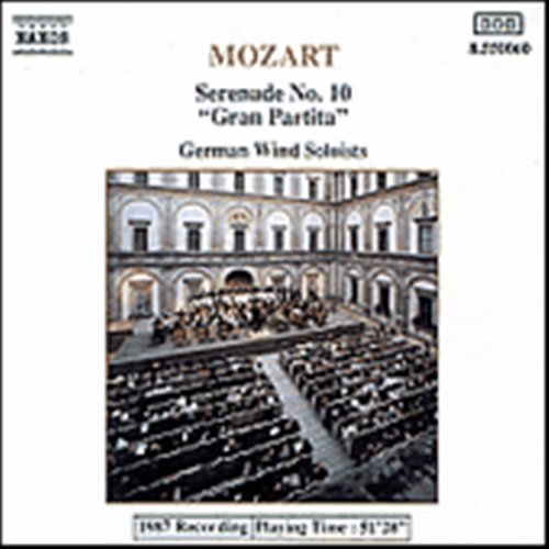 Cover for Amadeus Wind Ensemble · MOZART: Serenade 10 (CD) (1991)