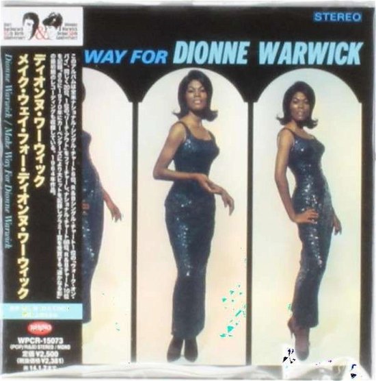 Cover for Dionne Warwick · Make Way For Dionne (CD) [Bonus Tracks edition] (2013)
