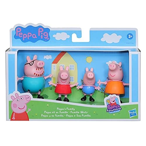 PEP Familie Wutz Figuren 4er-Pack - Hasbro - Merchandise - Hasbro - 5010993834600 - 