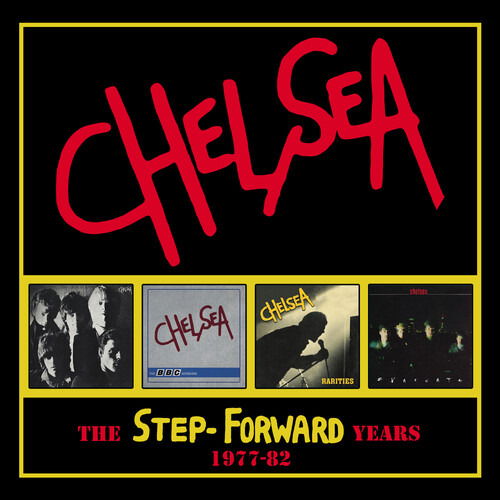 Chelsea · The Step Forward Years 1977-82 (4cd Clamshell Box) (CD) (2023)