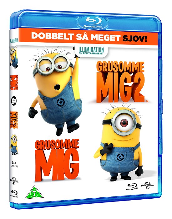 Despicable Me 1+2 Box Set - Grusomme Mig 1+2 - Movies - PCA - UNIVERSAL PICTURES - 5050582957600 - November 7, 2013