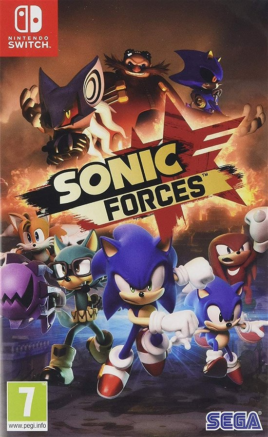 Sonic Forces Switch - Switch - Peli - Sega - 5055277029600 - tiistai 7. marraskuuta 2017