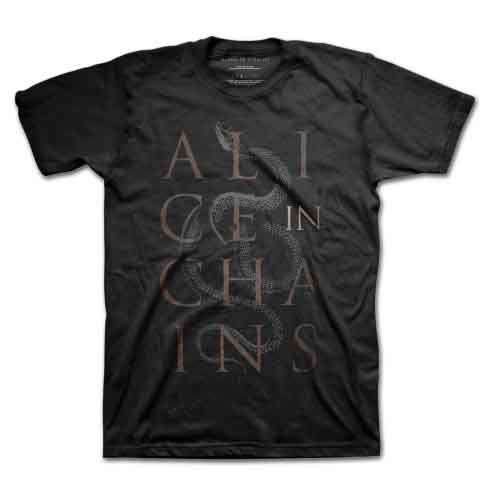 Alice In Chains Unisex T-Shirt: Snakes - Alice In Chains - Mercancía - Unlicensed - 5055979901600 - 21 de enero de 2020