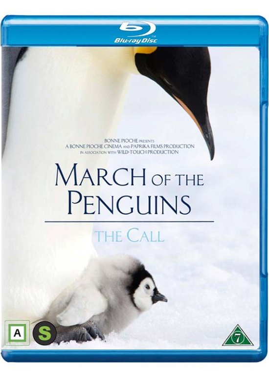 Cover for Pingvinmarchen · March of the Penguins 2: The Call (Blu-ray) (2017)