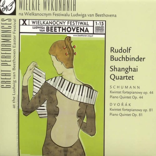 Cover for Buchbinder / Shanghai Quartet · * Klavierquintette (CD) (2014)