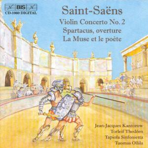 Violin Concerto 2 Op 58 - Saint-saens / Kantorow / Thedeen / Ollila - Muzyka - Bis - 7318590010600 - 27 listopada 2001