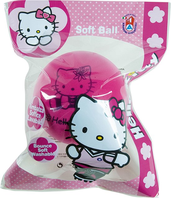 Cover for Hello Kitty · Hello Kitty - Pallone Soft Diametro 200 (Leketøy)