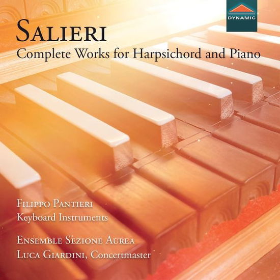 Cover for Filippo Pantieri · Antonio Salieri, Complete Works For Harpsichord &amp; Piano (CD) (2025)