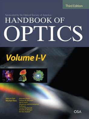 Cover for Optical Society of America · Handbook of Optics Third Edition, 5 Volume Set (Hardcover bog) (2010)