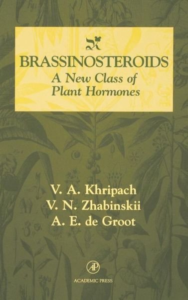 Cover for Khripach, V. A. (Academy of Sciences of Belarus, Minsk) · Brassinosteroids: A New Class of Plant Hormones (Hardcover Book) (1998)