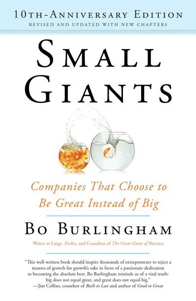 Cover for Bo Burlingham · Small Giants -10th-anniversary (Paperback Book) (2016)