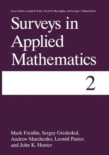 Cover for Leonid Pastur · Surveys in Applied Mathematics: Volume 2 (Gebundenes Buch) (1995)