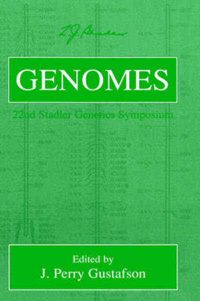 Cover for Stadler Genetics Symposium · Genomes - Stadler Genetics Symposia Series (Hardcover Book) [2000 edition] (2000)