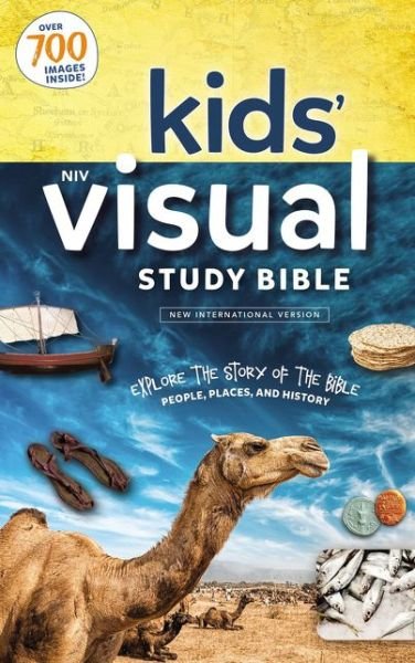 Cover for Zondervan · NIV Kids' Visual Study Bible, Imitation Leather, Teal, Full Color Interior: Explore the Story of the Bible---People, Places, and History (Hardcover Book) (2017)
