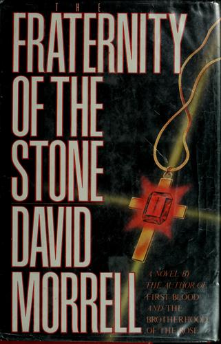 Cover for David Morrell · The fraternity of the stone (Book) [1st edition] (1985)