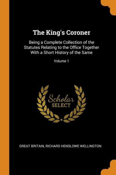 Cover for Great Britain · The King's Coroner (Paperback Bog) (2018)