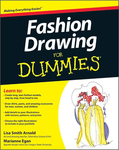 Cover for Lisa Arnold · Fashion Drawing For Dummies (Taschenbuch) (2012)