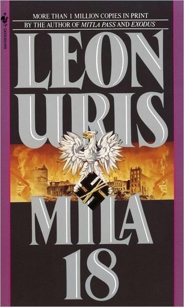 Cover for Leon Uris · Mila 18: A Novel (Pocketbok) (1983)