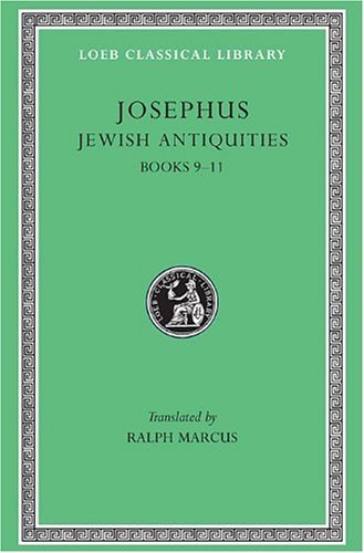 Cover for Josephus · Jewish Antiquities, Volume IV: Books 9–11 - Loeb Classical Library (Hardcover Book) (1937)