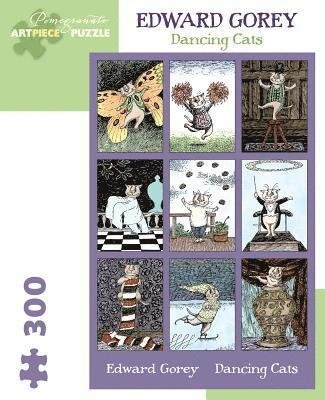 Edward Gorey Dancing Cats 300-Piece Jigsaw Puzzle (MERCH) (2019)