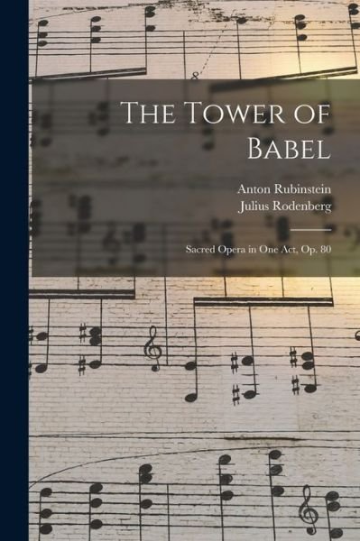 Cover for Julius Rodenberg · Tower of Babel (Buch) (2022)